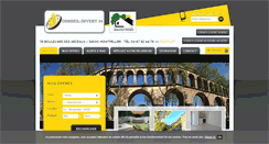 Desktop Screenshot of conseil-invest34.com